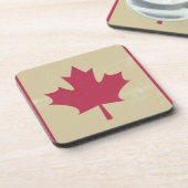 Dessous-de-verre gronder le drapeau canadien (Côté gauche)