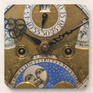 Dessous-de-verre Gros plan sur une vieille horloge, Allemagne