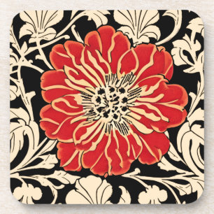 Dessous-de-verre Grosse floraison de Camellia Bleue