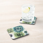 Dessous-de-verre Groupe de succulents (Côté Droit)