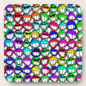 DESSOUS-DE-VERRE GROUPE D'FACES COOL (Devant)