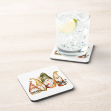 Groupe quatre pièces sur une