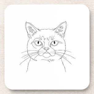 Dessous-de-verre Grumky cat