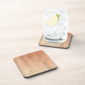 Dessous-de-verre Grunge en Orange (Côté Droit)