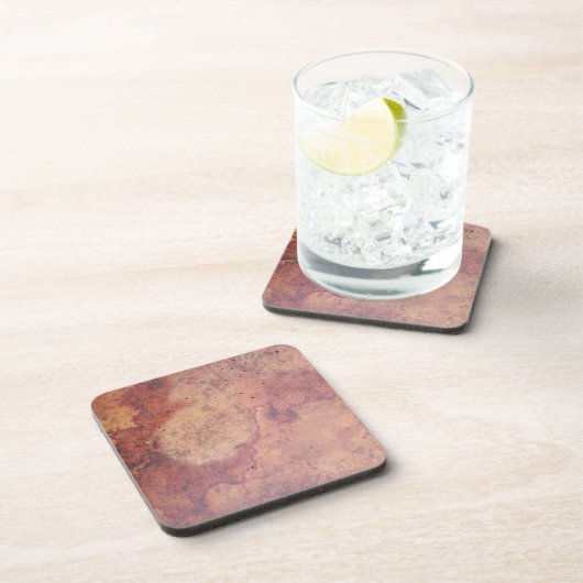 Dessous-de-verre Grungy Red (Côté Droit)