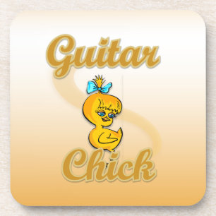 Dessous-de-verre Guitar Chick