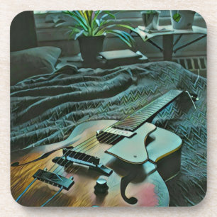 Dessous-de-verre Guitare acoustique