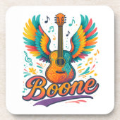 Dessous-de-verre Guitare Boone (Devant)