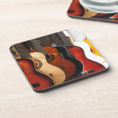 Dessous-de-verre Guitares (Côté gauche)