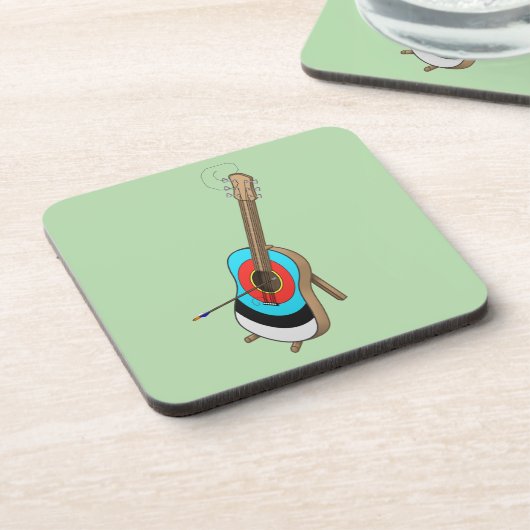 Dessous-de-verre Guitarget - (Côté gauche)