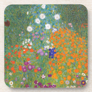 Dessous-de-verre Gustav Klimt // Bauerngarten // Jardin Agricole
