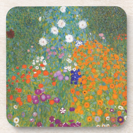 Dessous-de-verre Gustav Klimt // Bauerngarten // Jardin Agricole (Devant)