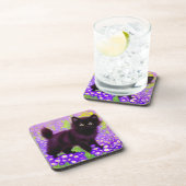 Dessous-de-verre Gustav Klimt Black Kitten (Côté Droit)