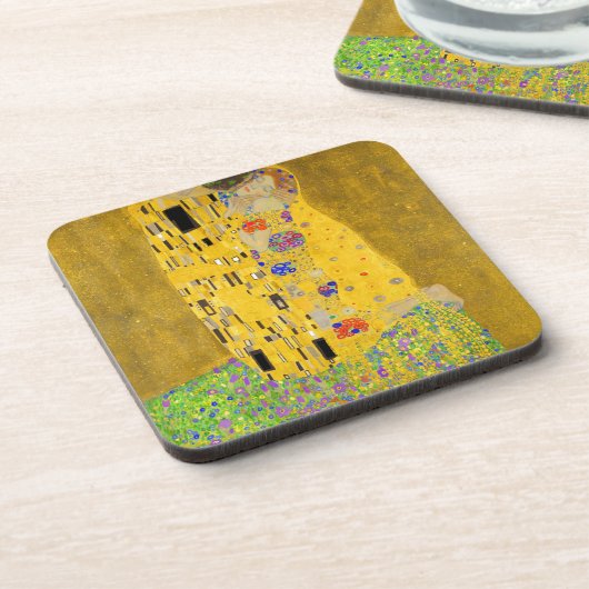 Dessous-de-verre Gustav Klimt Le Baiser (Côté gauche)