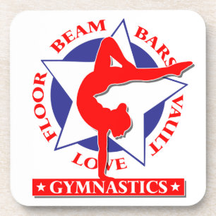 Dessous-de-verre Gymnastique