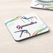 Dessous-de-verre Gymnastique Dreams Gymnaste (Côté gauche)