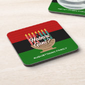 Dessous-de-verre HABARI GANI Kwanzaa (Côté gauche)