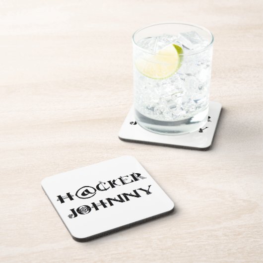 Dessous-de-verre hacker johnny (Côté Droit)