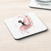 Dessous-de-verre Hada Rosa con Flores de Sakura (Côté gauche)