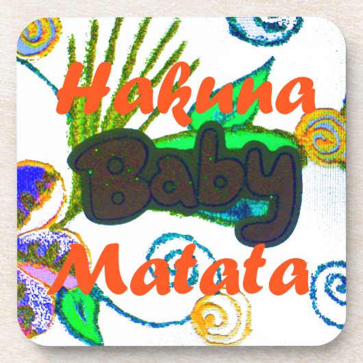 Dessous-de-verre Hakuna Matata Baby.png (Devant)