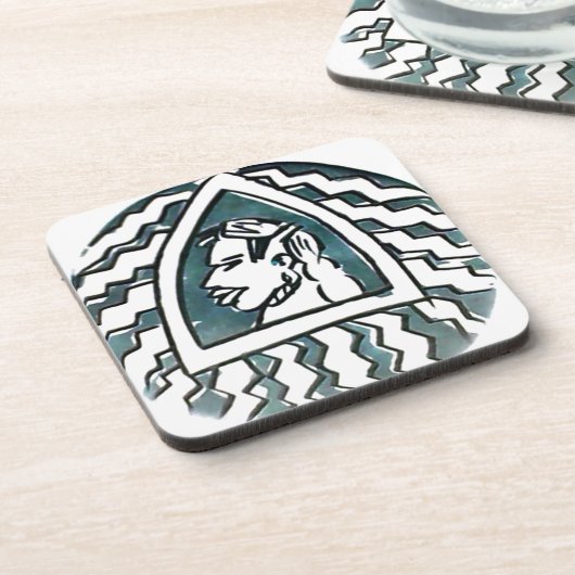 Dessous-de-verre Hakuna Matata Belle Uniquement Exceptionnelle (Côté gauche)