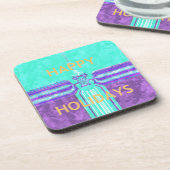 Dessous-de-verre Hakuna Matata Joyeuses Fêtes (Côté gauche)