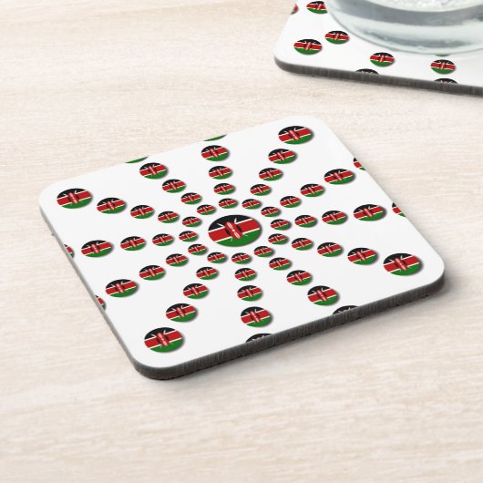 Dessous-de-verre Hakuna Matata Kenya (Côté gauche)