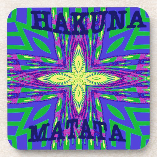 Dessous-de-verre Hakuna matata Mombasa (Devant)