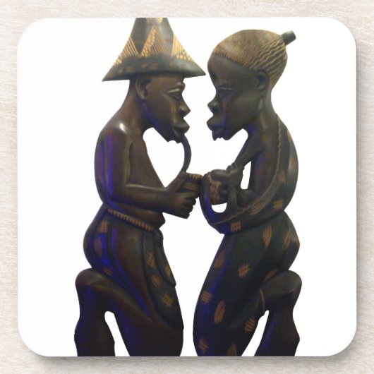 Dessous-de-verre Hakuna Matata S'amuser à l'ancienne est le mieux (Devant)