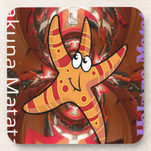Dessous-de-verre Hakuna Matata Starfish Design