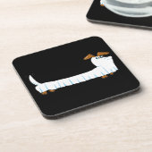 Dessous-de-verre Halloween Dachshund (Côté gauche)