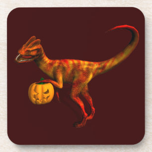 Dessous-de-verre Halloween Dilophosaurus
