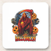 Dessous-de-verre Halloween Evil skeleton (Devant)