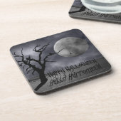 Dessous-de-verre Halloween paysager éffrayant (Côté gauche)