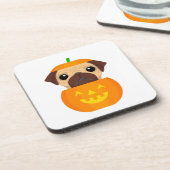 Dessous-de-verre Halloween Pugkin (Côté gauche)