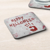 Dessous-de-verre Halloween sanglante (Côté gauche)