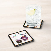 Dessous-de-verre Halloween/sorcière/automne/octobre (Côté Droit)