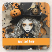 Dessous-de-verre Halloween Witch (Devant)