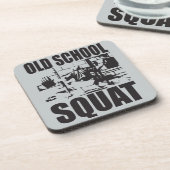 Dessous-de-verre Haltérophilie - Old School Squat (Côté gauche)