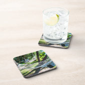 Dessous-de-verre Hamac sur la plage, Fidji (Côté Droit)