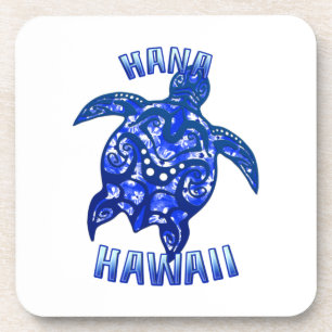 Dessous-de-verre Hana Hawaii Vacances Tortue Tribale