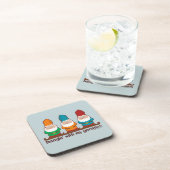 Dessous-de-verre Hangin avec mon Gnomies (Côté Droit)