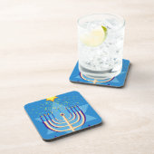 Dessous-de-verre hanoukka menorah (Côté Droit)