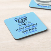 Dessous-de-verre Hanukkah Quote Coasters (Côté gauche)