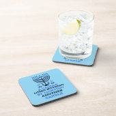 Dessous-de-verre Hanukkah Quote Coasters (Côté Droit)