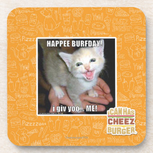 DESSOUS-DE-VERRE HAPPEE BURFDAY !