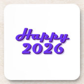 Dessous-de-verre Happy 2026 (Devant)
