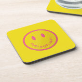 Dessous-de-verre Happy Beverage Coaster (Côté gauche)