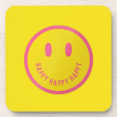 Dessous-de-verre Happy Beverage Coaster (Devant)