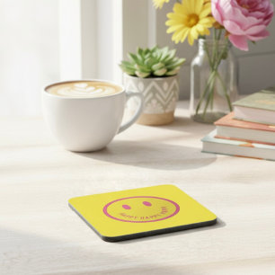 Dessous-de-verre Happy Beverage Coaster